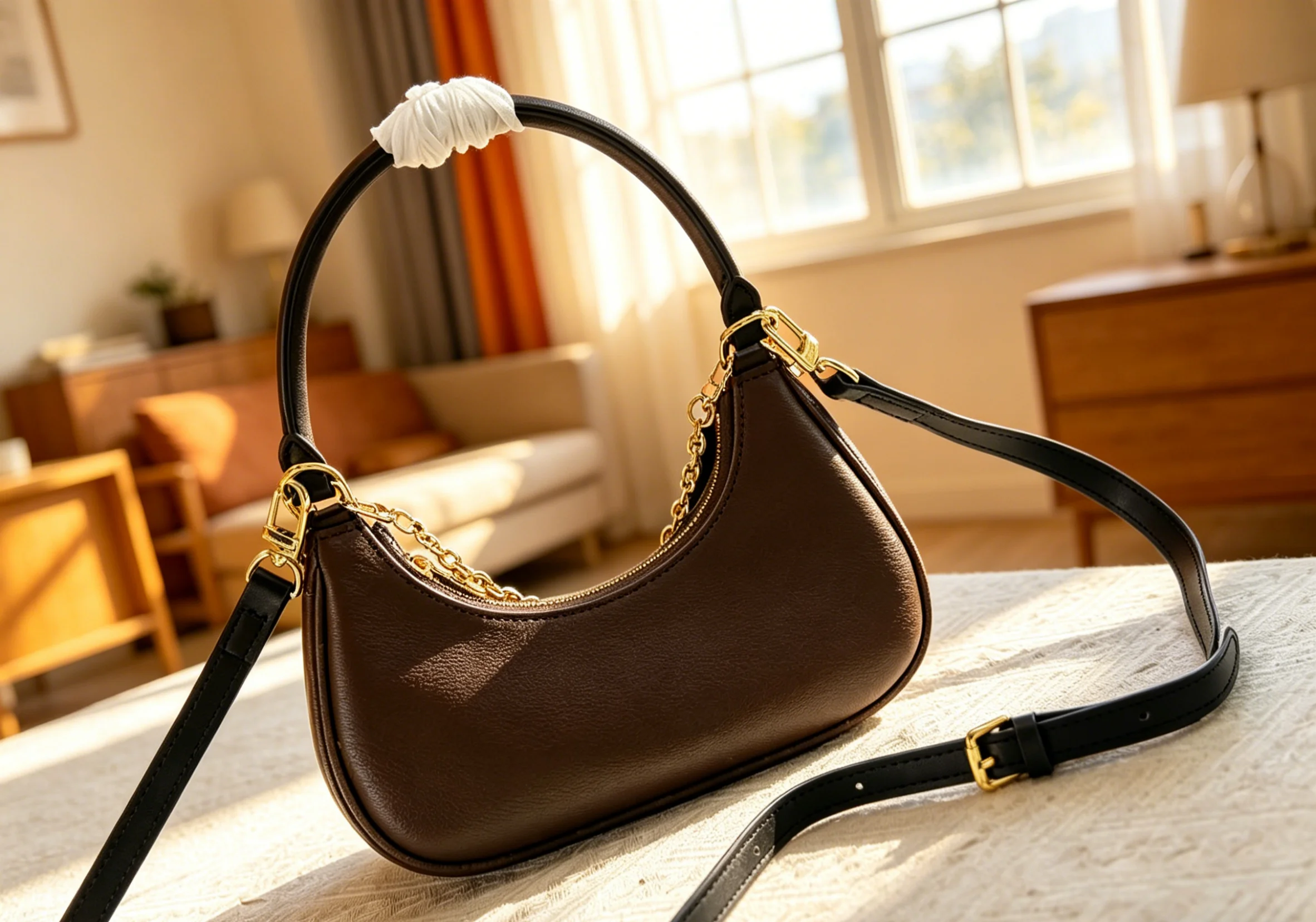 2026 Size: 24x10x6 cm no box New Model - Versatile and Fashionable PU Leather Bag - Durable,High-Quality and Affordable
2026 Size: 24x10x6 cm no box New Model - Versatile and Fashionable PU Leather Bag - Durable,High-Quality and Affordable