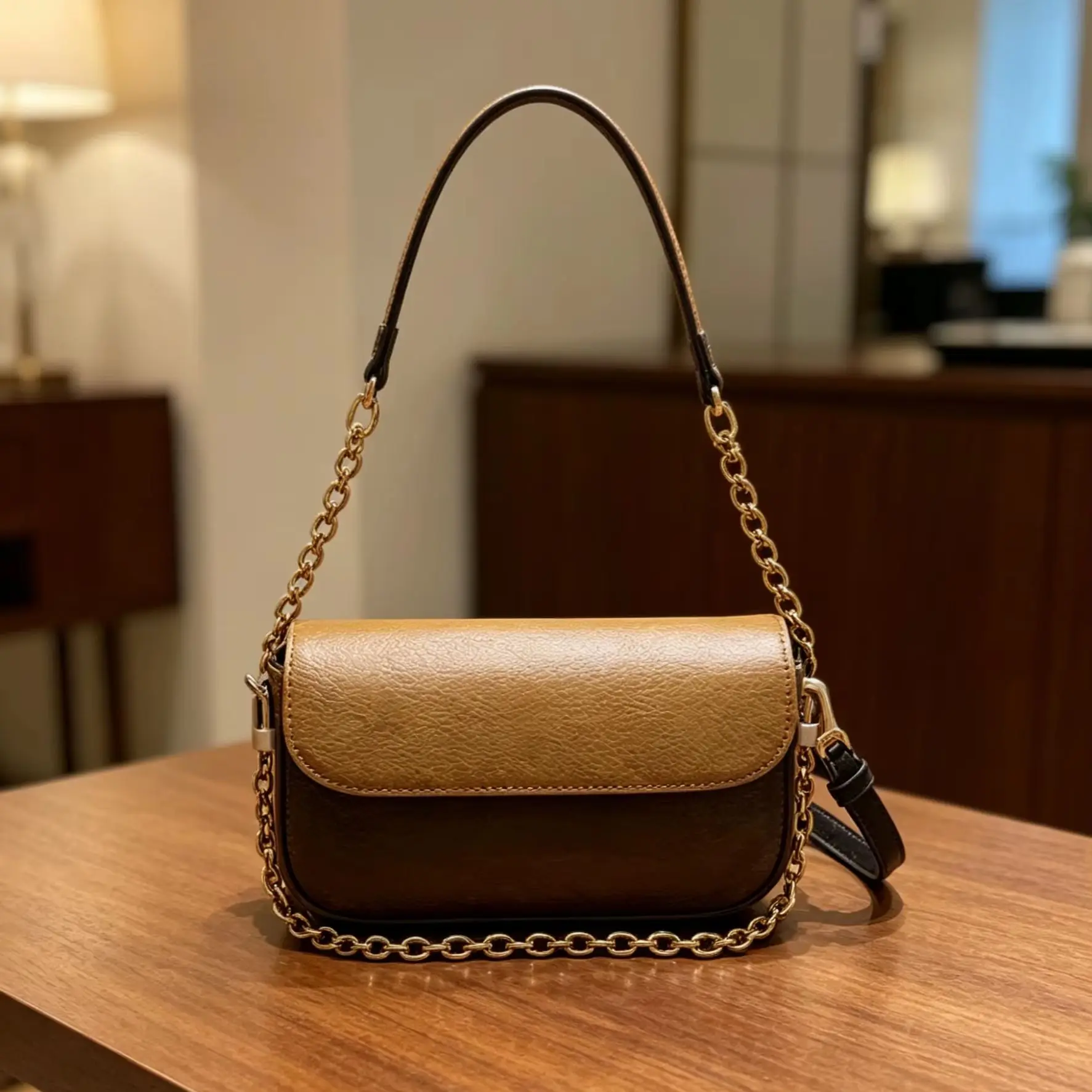 2026 New Color Block Shoulder Bag/Handbag for Women, 23.5*12 cm
2026 New Color Block Shoulder Bag/Handbag for Women, 23.5*12 cm