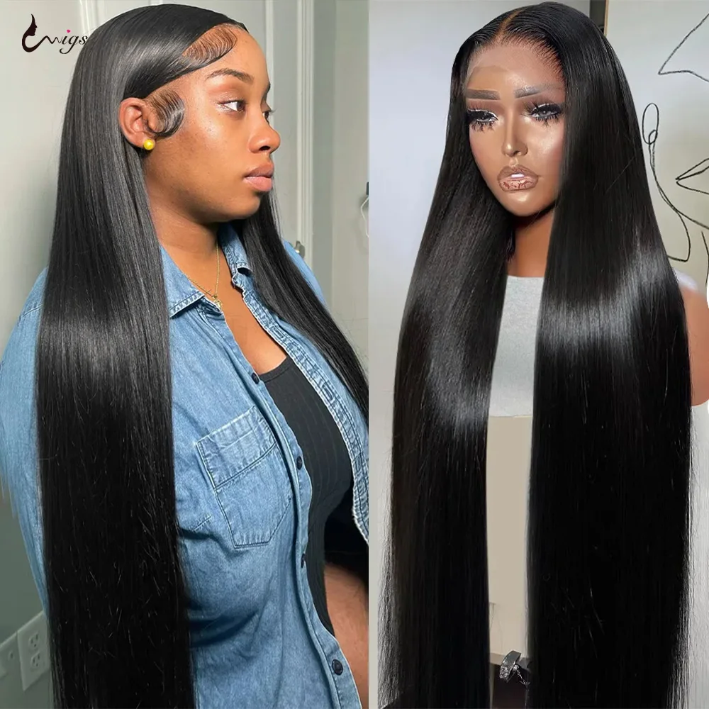 Uwigs 40inch Straight 13x4 13x6 Lace Front Human Hair Wig 4x4 Lace Closure Wig Brazilian Remy Hair Wigs Human Hair For Women
Uwigs 40inch Straight 13x4 13x6 Lace Front Human Hair Wig 4x4 Lace Closure Wig Brazilian Remy Hair Wigs Human Hair For Women