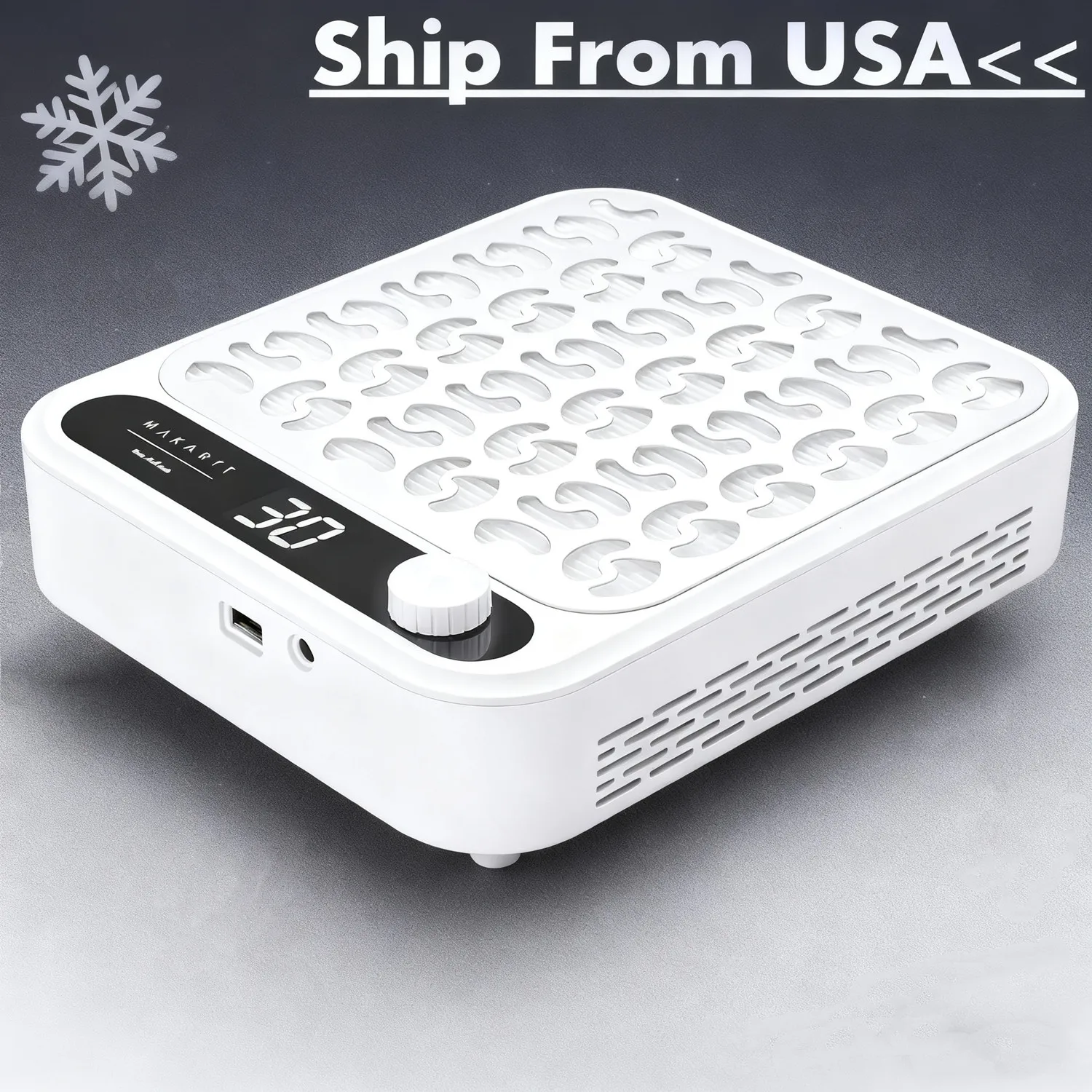 Пылесборник для ногтей Makartt — профессиональный мощный всасывающий пылеочиститель Larina со светодиодным дисплеем для рождественского подарка
Пылесборник для ногтей Makartt — профессиональный мощный всасывающий пылеочиститель Larina со светодиодным дисплеем для рождественского подарка