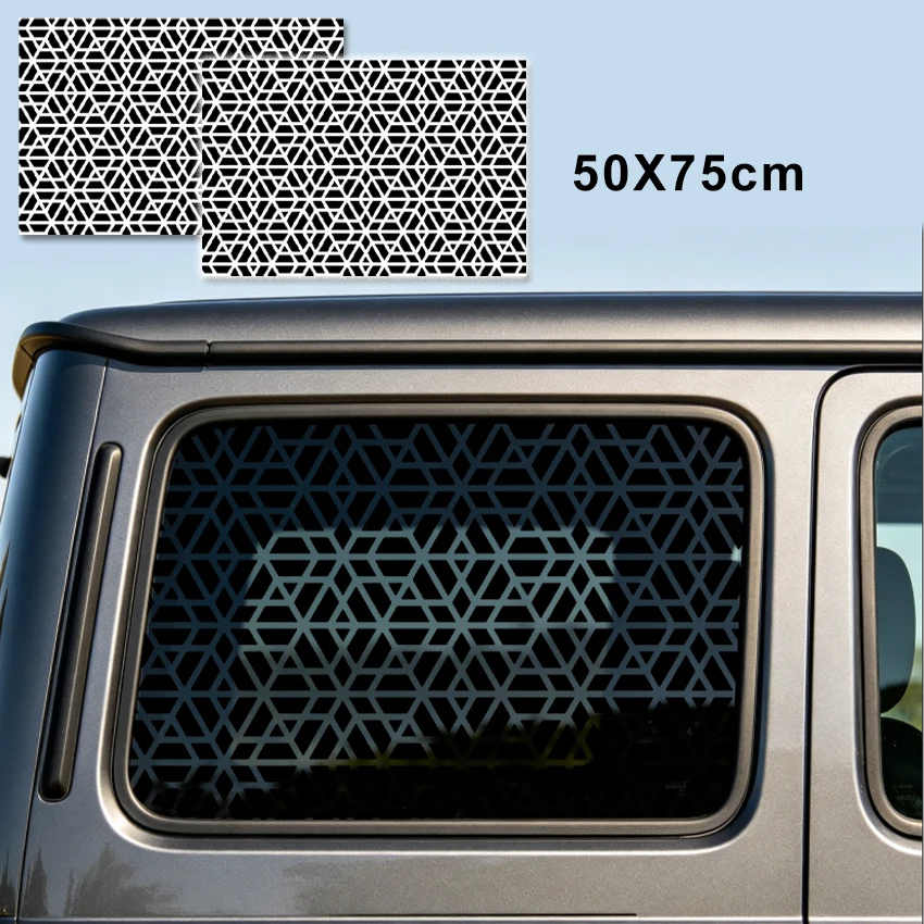 Car Side Window Honeycomb Matte Black Sticker For Triangular Window Decoration Vinyl Sticker Universal All Vehicle Accessories
Car Side Window Honeycomb Matte Black Sticker For Triangular Window Decoration Vinyl Sticker Universal All Vehicle Accessories