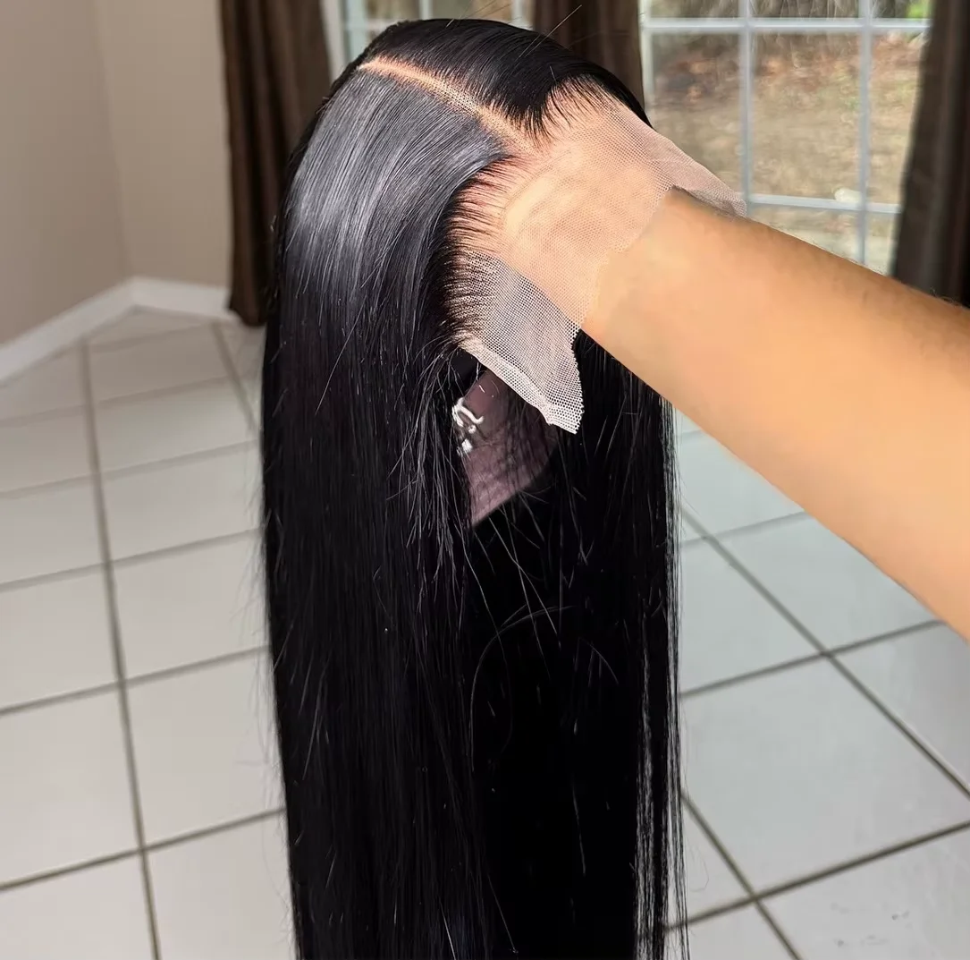 300% Density Straight HD Lace Front Human Hair Wigs 13x4 13x6 Hd Transparent Lace Front Wigs Bleached Glueless Wigs For Women
300% Density Straight HD Lace Front Human Hair Wigs 13x4 13x6 Hd Transparent Lace Front Wigs Bleached Glueless Wigs For Women