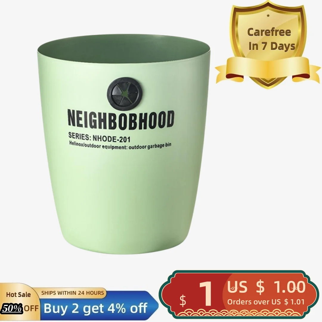 Trash Can Minimalist Shape Space-saving Creative Buckle Rubbish Plastic Living Room Desktop Paper Scrap Garbage Organizer Can Da
Trash Can Minimalist Shape Space-saving Creative Buckle Rubbish Plastic Living Room Desktop Paper Scrap Garbage Organizer Can Da