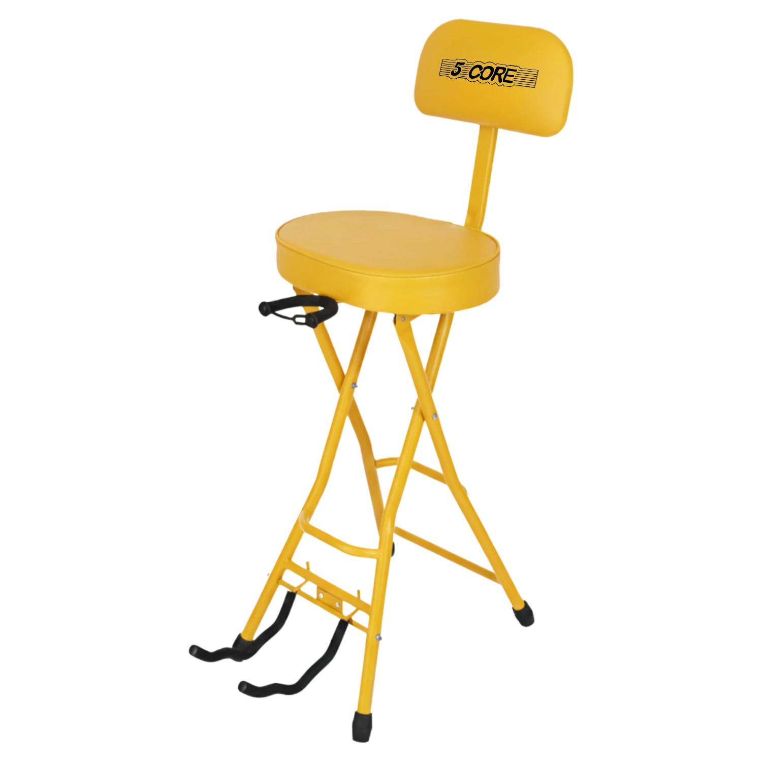 5Core Guitar Stool 3.15" Padded Chair w Backrest Foldable Music Seat Built in Foot Rest Guitar Stand
5Core Guitar Stool 3.15" Padded Chair w Backrest Foldable Music Seat Built in Foot Rest Guitar Stand