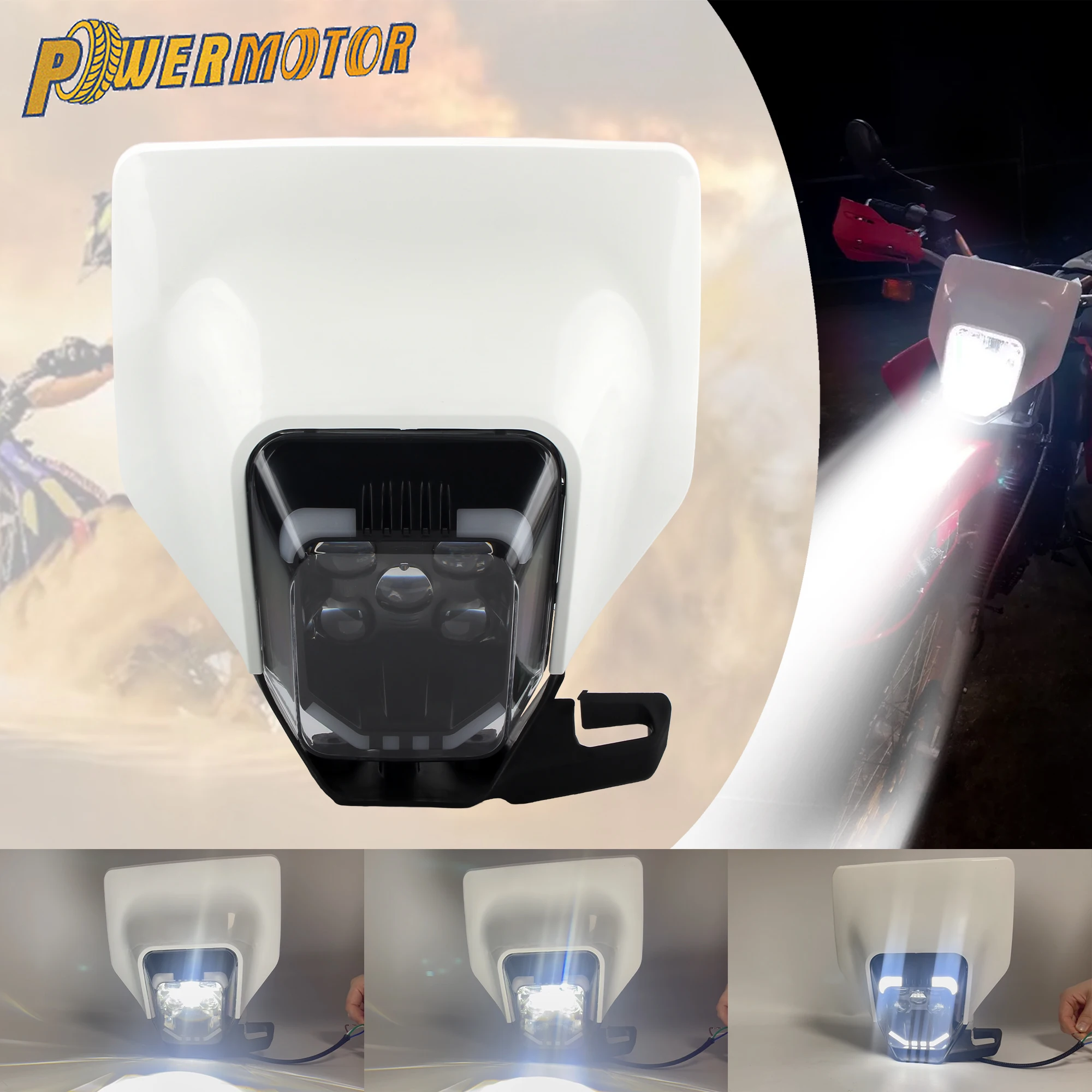 Motorcycle Headlight For Husqvarna FE250 FE350 FE450 2020 2021 2022 Headlamp Plate LED Head Light Motocross Modifications Parts
Motorcycle Headlight For Husqvarna FE250 FE350 FE450 2020 2021 2022 Headlamp Plate LED Head Light Motocross Modifications Parts