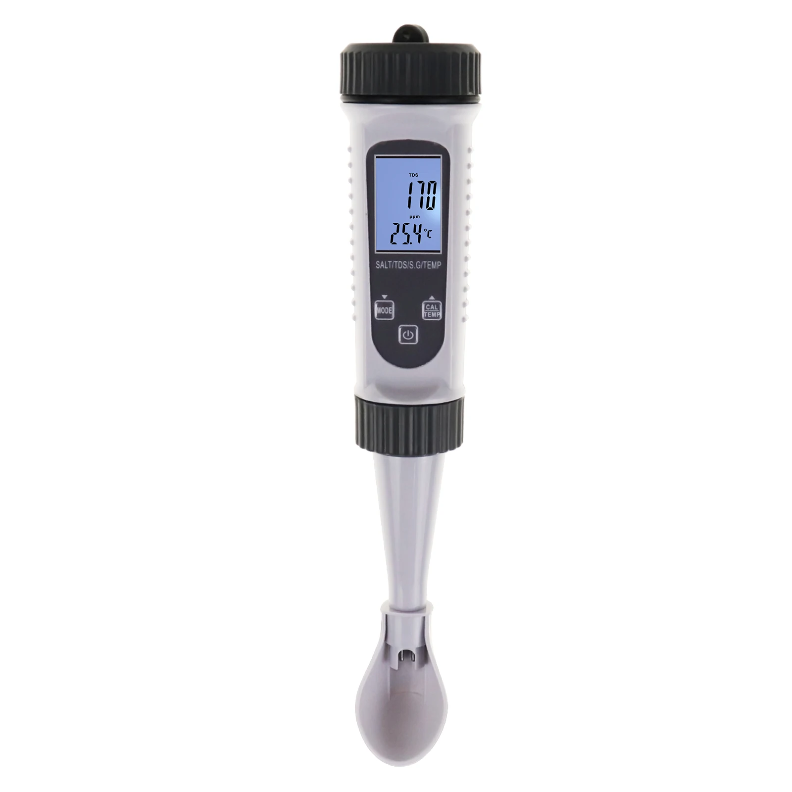 4-in-1 TDS Meter, Temperature, S.G, Saltwater Tester Professional Salinity W/ ATC for Water Quality, Aquarium, Pools
4-in-1 TDS Meter, Temperature, S.G, Saltwater Tester Professional Salinity W/ ATC for Water Quality, Aquarium, Pools