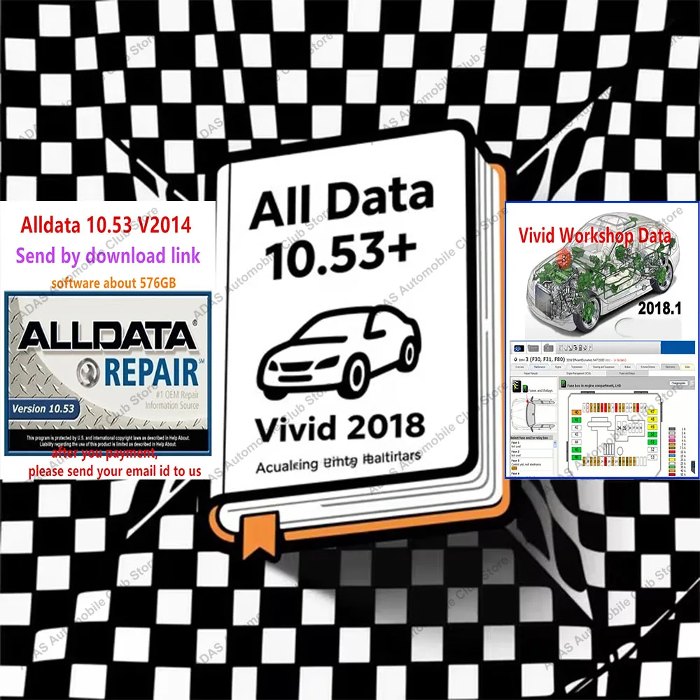 Новейший комплект ALLDATA 10.53 и VIVID 2018.1 Ultimate — программное обеспечение для ремонта автомобилей со ссылкой для загрузки для диагностики нескольких брендов
Новейший комплект ALLDATA 10.53 и VIVID 2018.1 Ultimate — программное обеспечение для ремонта автомобилей со ссылкой для загрузки для диагностики нескольких брендов