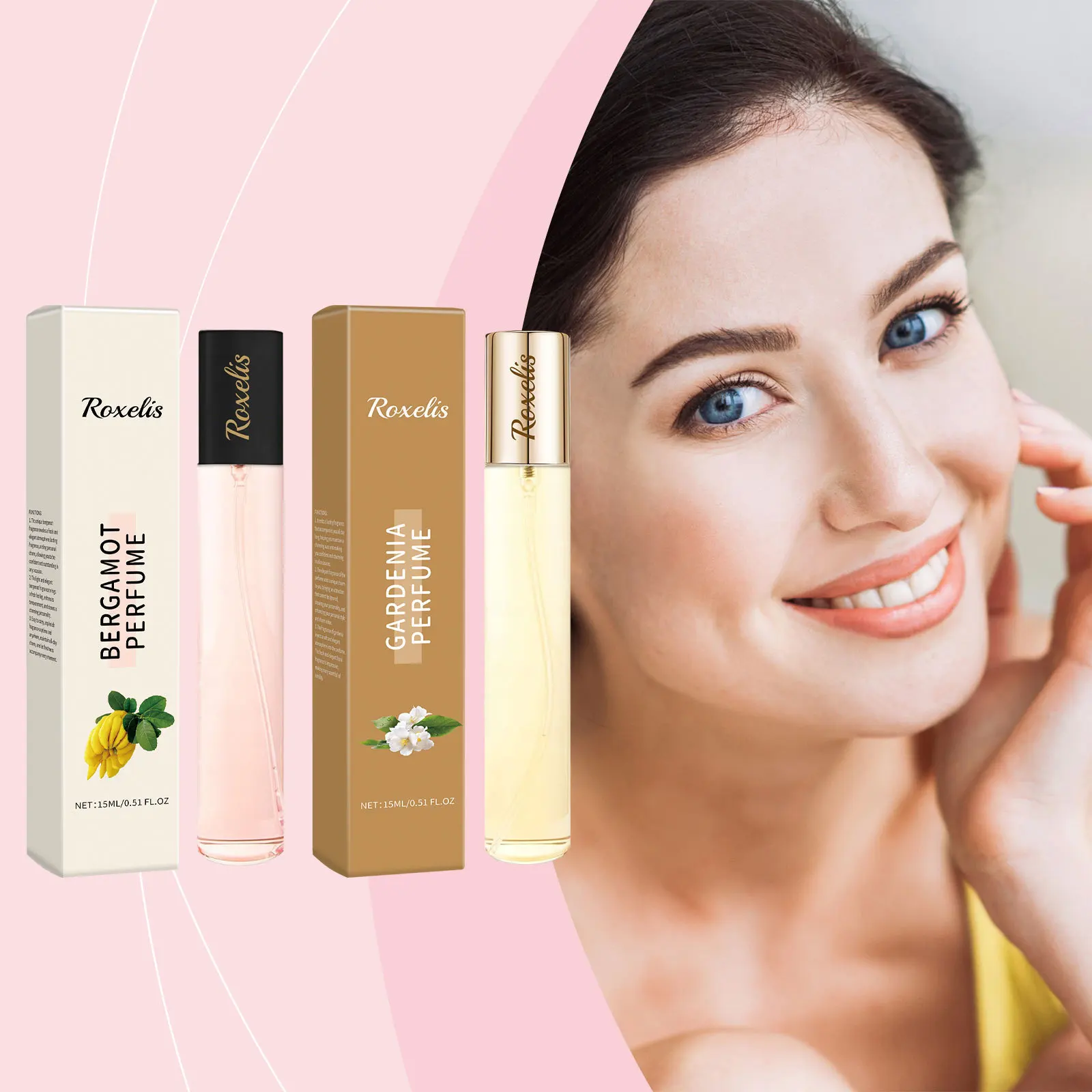 Roxelis 15 мл очаровательные духи Bergamot Gardenia аромат спрей освежающий элегантный Exudes ежедневные свидания атмосфера феромонные духи
Roxelis 15 мл очаровательные духи Bergamot Gardenia аромат спрей освежающий элегантный Exudes ежедневные свидания атмосфера феромонные духи
