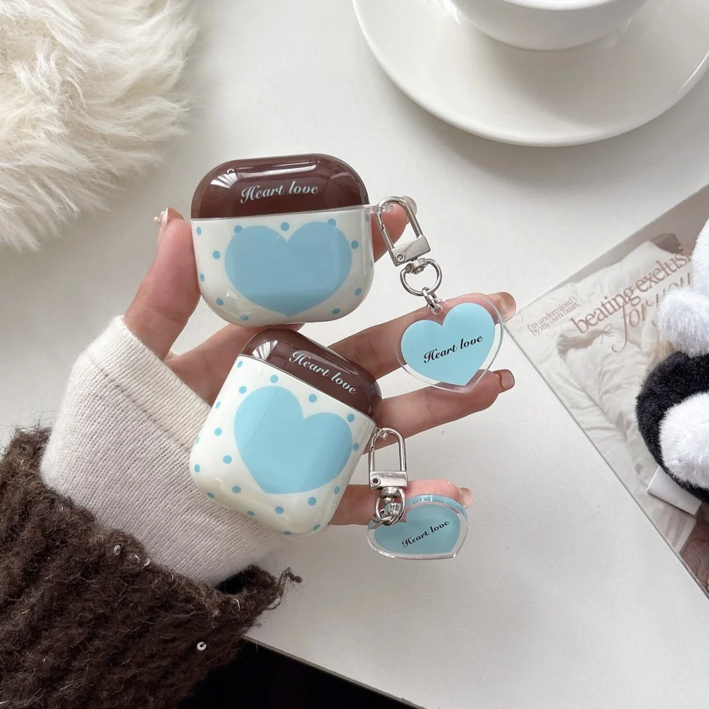 Korean INS polka dot love earphone protective cover for AirPods 4 3 2Pro2 3personalized fashion new shock-proof protective cover
Korean INS polka dot love earphone protective cover for AirPods 4 3 2Pro2 3personalized fashion new shock-proof protective cover