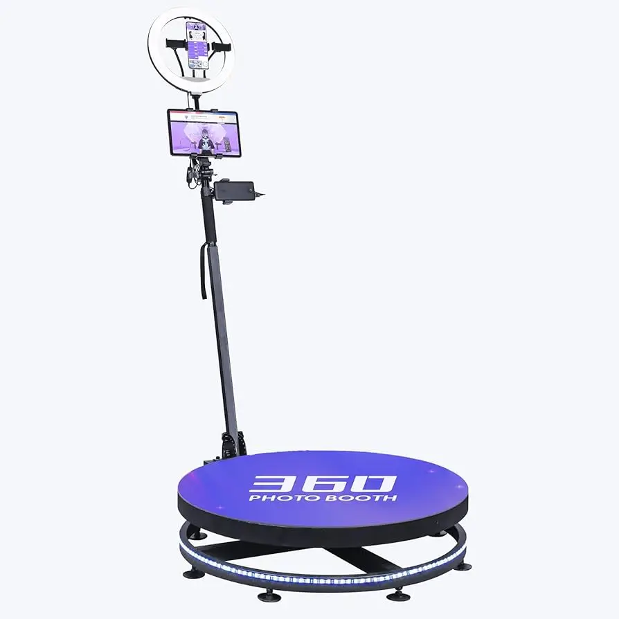 FAST SHIPPING genuine 360 Photo Booth Machine Slow Motion Rotating Portable Spin
FAST SHIPPING genuine 360 Photo Booth Machine Slow Motion Rotating Portable Spin