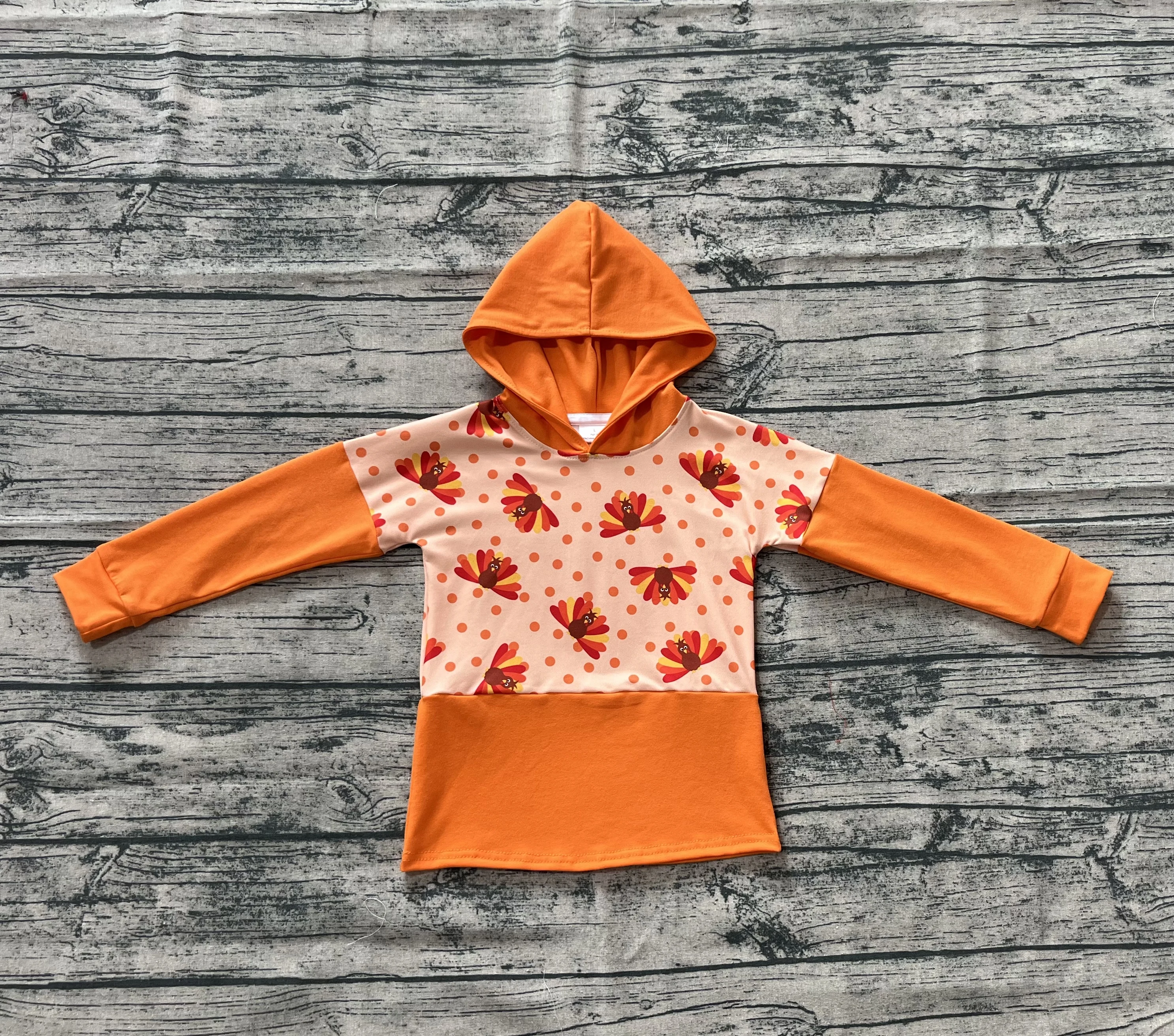 6.18 BT1247 Presale Children Boutique Clothes Long Sleeve Turkey Print Hooded Top Kids Boys Shirt
6.18 BT1247 Presale Children Boutique Clothes Long Sleeve Turkey Print Hooded Top Kids Boys Shirt