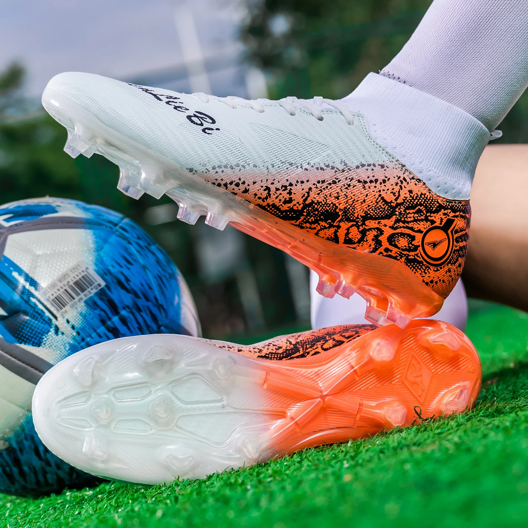 Unisex Elite Soccer Cleats High-Top FG Football Boots Lightweight Non-Slip Match Training Shoes 4 Colors
Unisex Elite Soccer Cleats High-Top FG Football Boots Lightweight Non-Slip Match Training Shoes 4 Colors