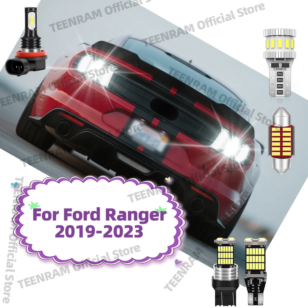 Для Ford Ranger 2019 2020-2023 - Автомобильные светодиодные лампы 6000K Противотуманные фары Резервные фонари 12 В SMD Грузовая лампа номерного знака
Для Ford Ranger 2019 2020-2023 - Автомобильные светодиодные лампы 6000K Противотуманные фары Резервные фонари 12 В SMD Грузовая лампа номерного знака