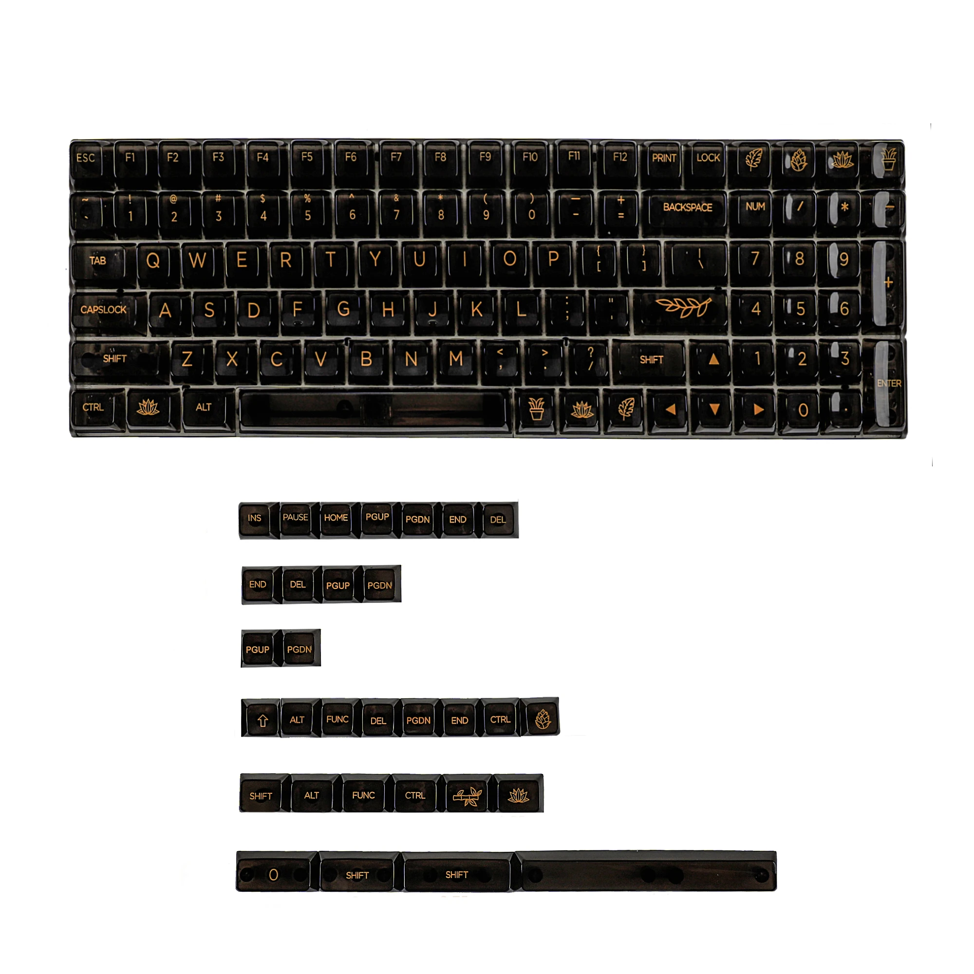 131 Crystal Backlit Keycaps UV Print MDA Profile Shine Through Similar to OEM Profile For MX Mechanical Keyboard 104 87 84 68
131 Crystal Backlit Keycaps UV Print MDA Profile Shine Through Similar to OEM Profile For MX Mechanical Keyboard 104 87 84 68
