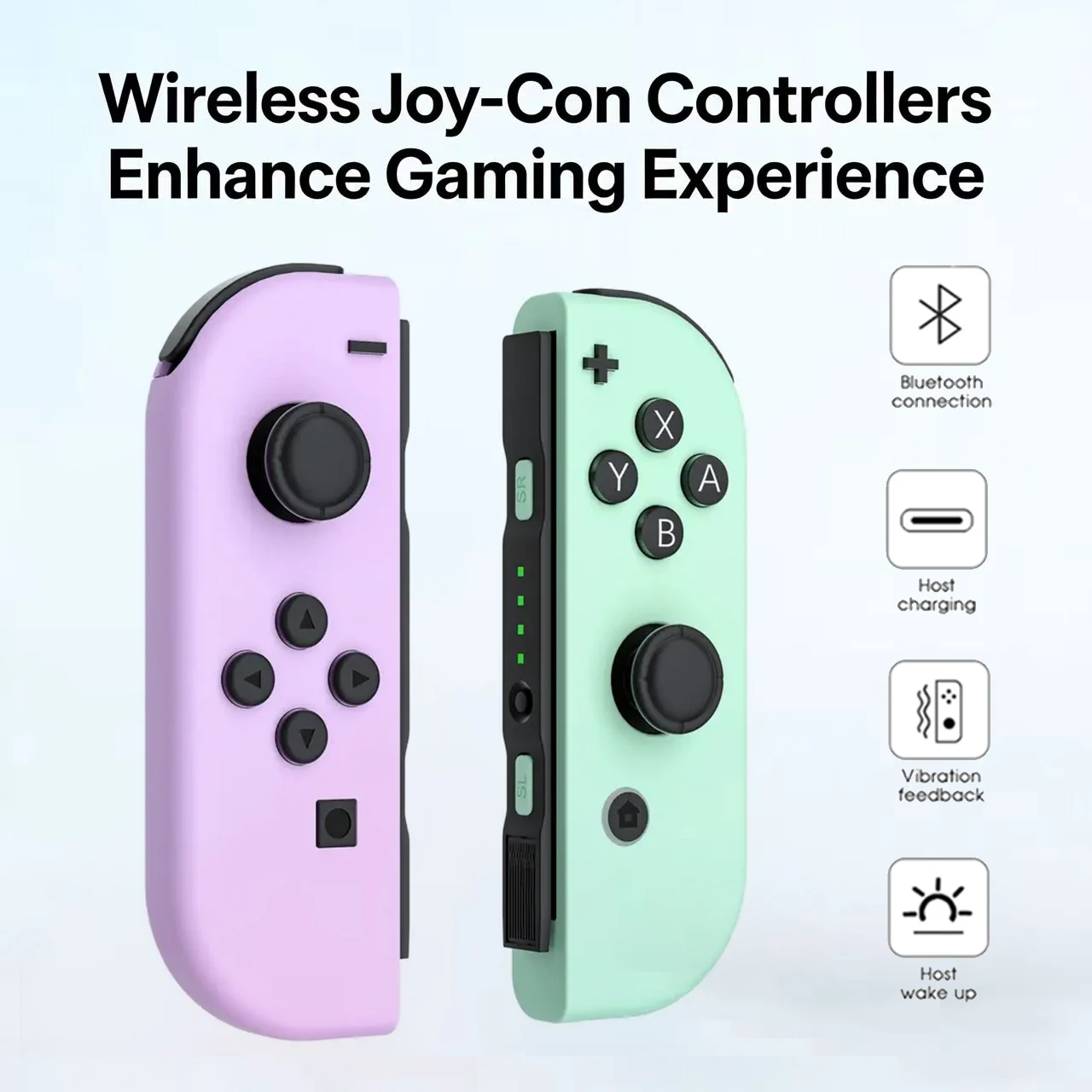 Контроллер Joycon для Switch/Lite/OLED с функцией пробуждения, замена оригинального контроллера, с двойной вибрацией и поддержкой Sword
Контроллер Joycon для Switch/Lite/OLED с функцией пробуждения, замена оригинального контроллера, с двойной вибрацией и поддержкой Sword