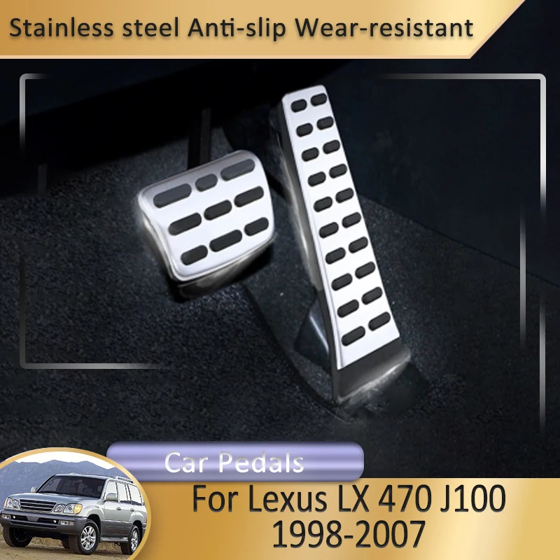 For Lexus LX 470 J100 Toyota Land Cruiser Cygnus 1998~2007 Decorative Accessories Car Clutch Brake Footrest Pedal No Drilling
For Lexus LX 470 J100 Toyota Land Cruiser Cygnus 1998~2007 Decorative Accessories Car Clutch Brake Footrest Pedal No Drilling