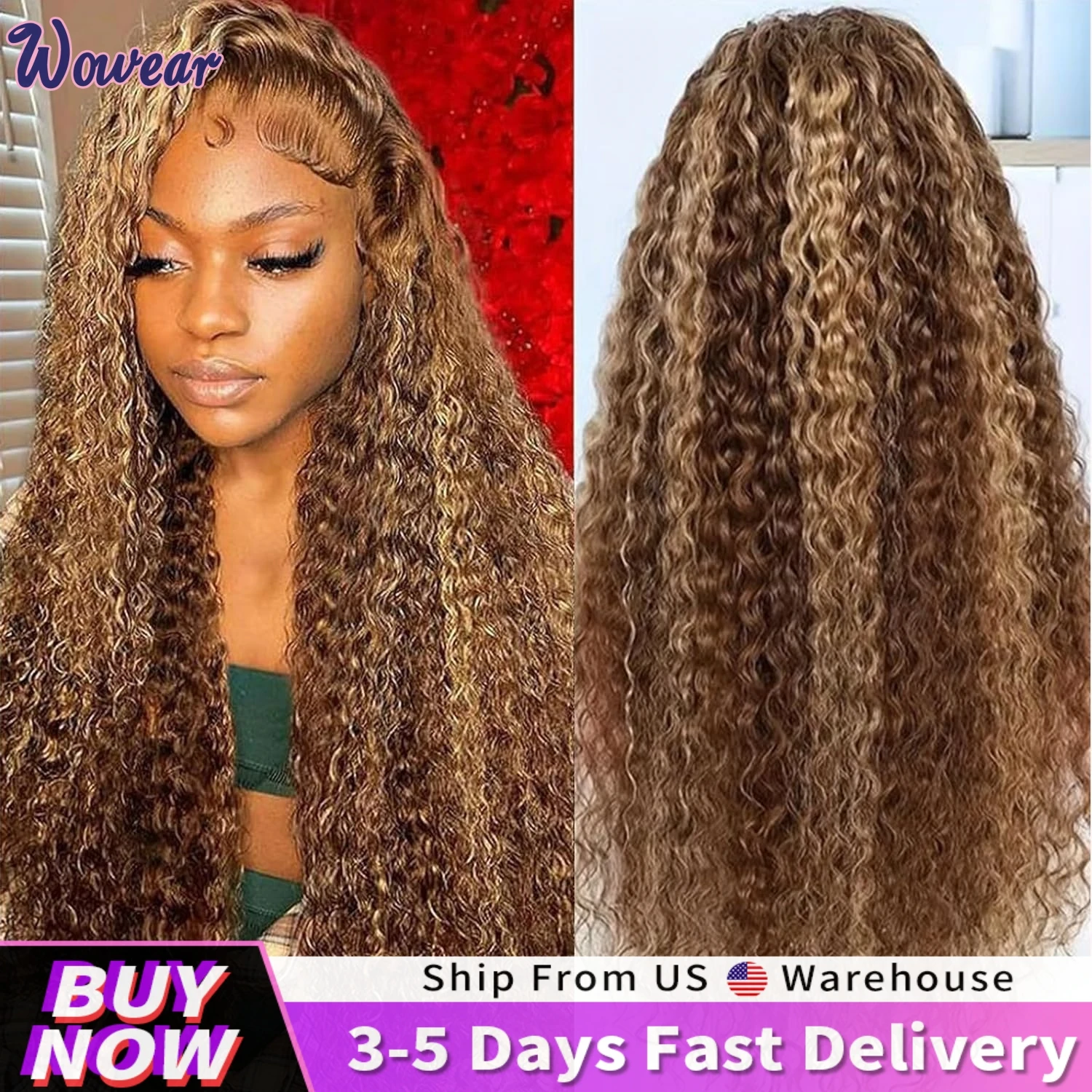 13x4 Lace Frontal Human Hair Wig 427 Honey Blonde Curly Human Hair Wigs Deep Wave Wigs Human Hair Brazilian Remy Wigs For Women
13x4 Lace Frontal Human Hair Wig 427 Honey Blonde Curly Human Hair Wigs Deep Wave Wigs Human Hair Brazilian Remy Wigs For Women
