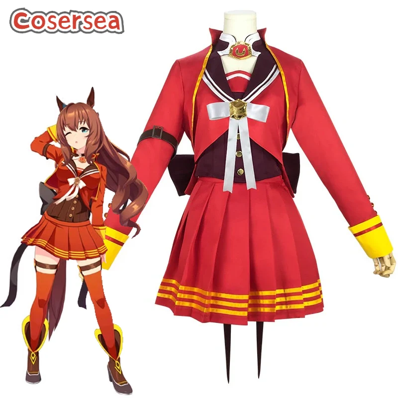 Cosersea Maruzensky Cosplay Costume Uma musume: Pretty Derby Maruzensky Halloween Women Red Dress Party Uniform Outfit Fullset
Cosersea Maruzensky Cosplay Costume Uma musume: Pretty Derby Maruzensky Halloween Women Red Dress Party Uniform Outfit Fullset