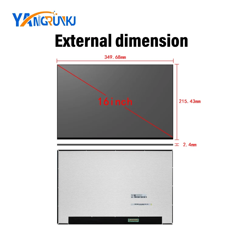 16.0 Inch BOE NS160QDM NY2 2560x1600 180Hz 40Pins Touch LCD Type C HDMI Driver Board for Gaming Portable Monitor
16.0 Inch BOE NS160QDM NY2 2560x1600 180Hz 40Pins Touch LCD Type C HDMI Driver Board for Gaming Portable Monitor