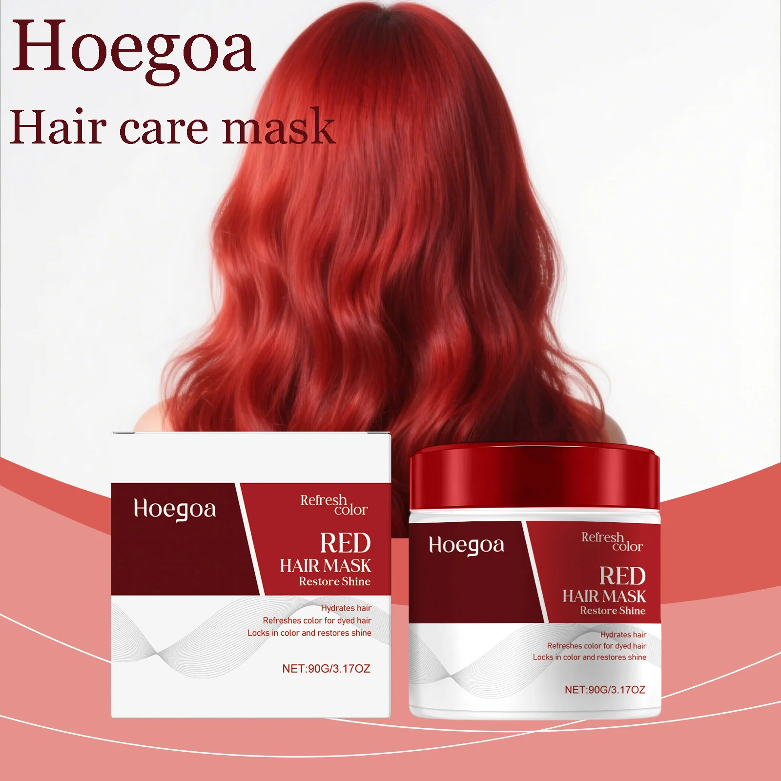 Hoegoa Hair Nourishing Mask Repair Damaged Hair Reduce Dryness Prevent Frizzing Enhance Shine Restroing Lasting Hair Care Mask
Hoegoa Hair Nourishing Mask Repair Damaged Hair Reduce Dryness Prevent Frizzing Enhance Shine Restroing Lasting Hair Care Mask