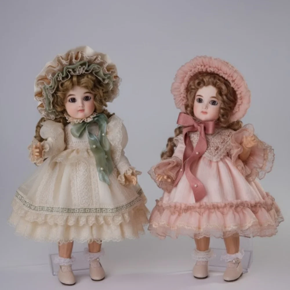 Cloveray 18 inch Original BJD Doll Victorian Retro Style Full Body Vinyl Doll Body Imitation Wood Grain Vinyl Handmade Art Gift
Cloveray 18 inch Original BJD Doll Victorian Retro Style Full Body Vinyl Doll Body Imitation Wood Grain Vinyl Handmade Art Gift