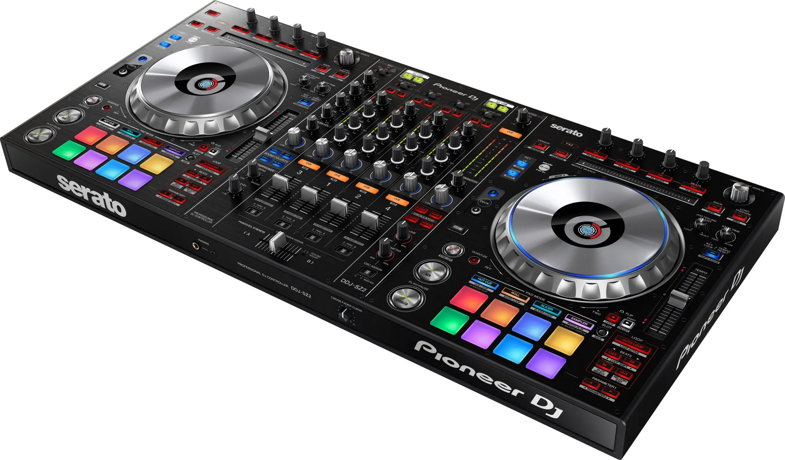 Большие скидки на продажи, флагманский четырехканальный контроллер для Serato DJ Pro
Большие скидки на продажи, флагманский четырехканальный контроллер для Serato DJ Pro