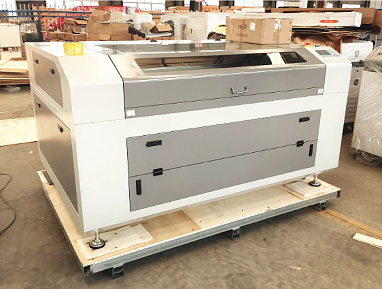Fully automatic 6090/1390/1610 CO2 laser cutting machine for acrylic board
Fully automatic 6090/1390/1610 CO2 laser cutting machine for acrylic board