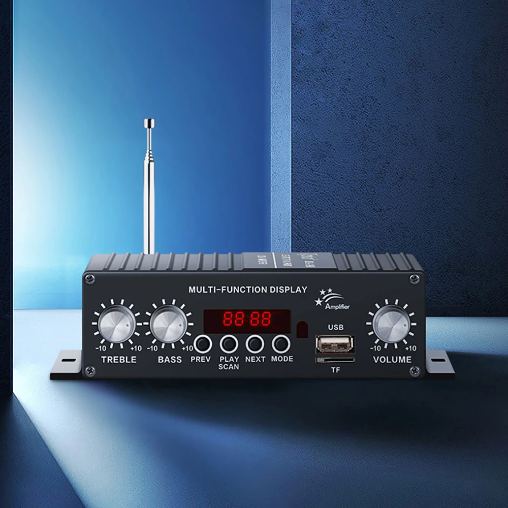 Мини-усилитель MA140 Kinter автомобильный, 2 канала, Bluetooth, FM-радио, DC 12 В
Мини-усилитель MA140 Kinter автомобильный, 2 канала, Bluetooth, FM-радио, DC 12 В
