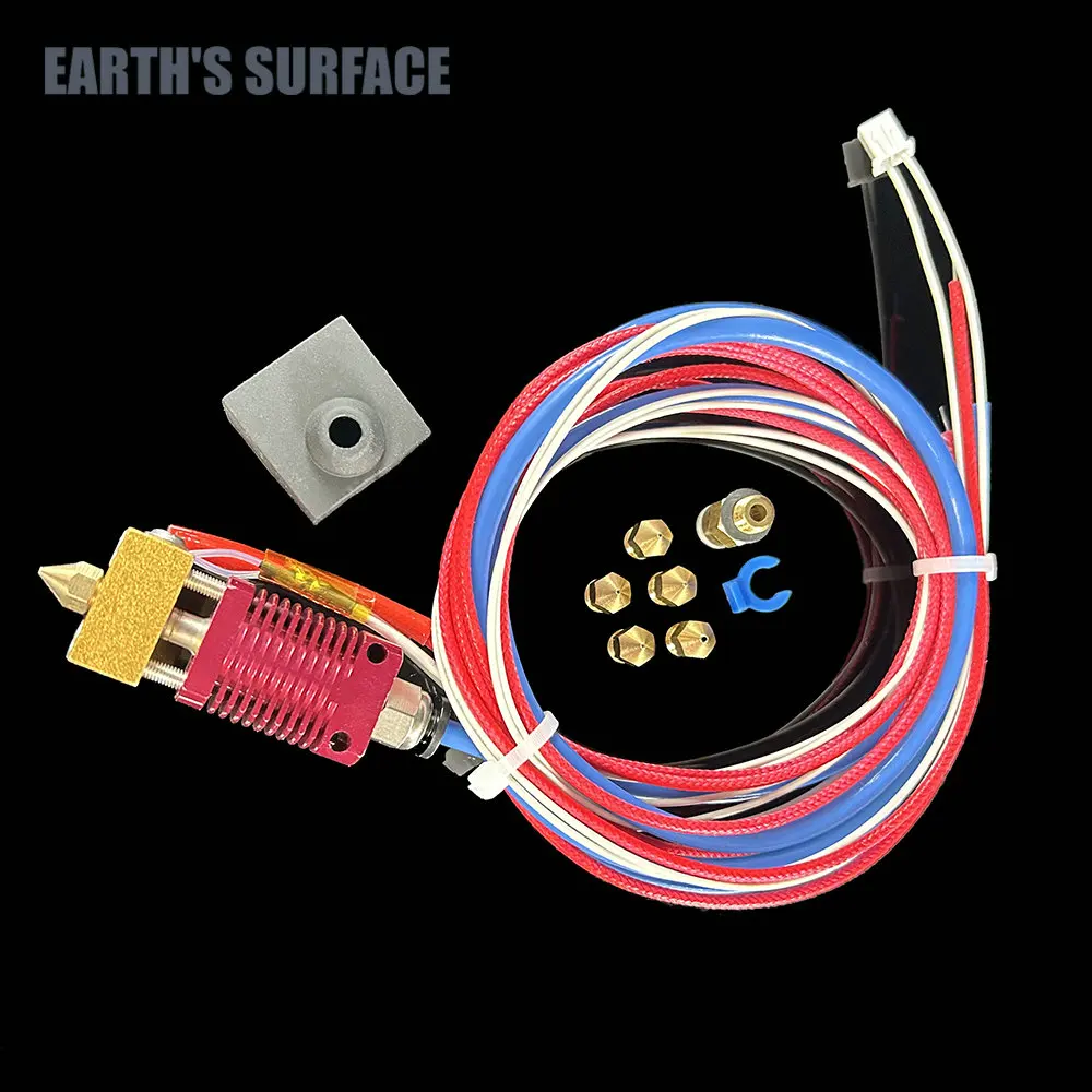 Деталь для 3D-принтера ES-3D 0,4/1,75 мм, Φ v2, J-head Hotend kit, алюминиевый тепловой блок с обогревателем, Термистор для 3D принтера Ender-3 v2
Деталь для 3D-принтера ES-3D 0,4/1,75 мм, Φ v2, J-head Hotend kit, алюминиевый тепловой блок с обогревателем, Термистор для 3D принтера Ender-3 v2