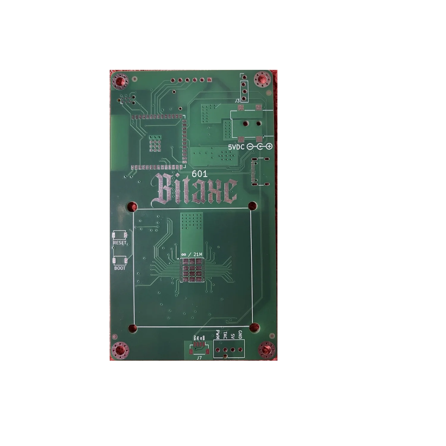 Bitaxe Gamma 601 Solo Miner Blank PCB for BM1370 Chip
Bitaxe Gamma 601 Solo Miner Blank PCB for BM1370 Chip