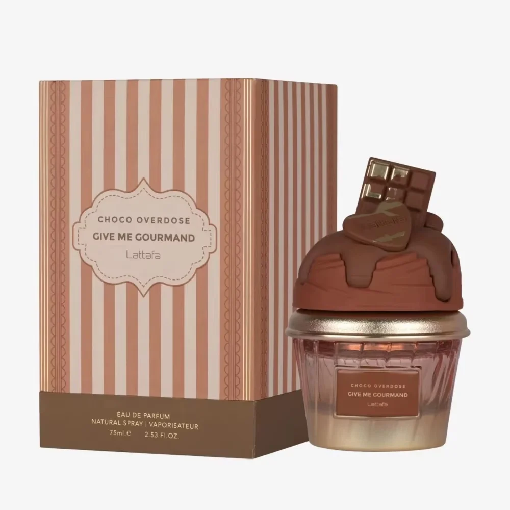 Choco Overdose Eau de Parfum, Gourmand Collection, Dark Chocolate Fudge and Caramel Fragrance, 75ml Spray, Sweet and Ele
Choco Overdose Eau de Parfum, Gourmand Collection, Dark Chocolate Fudge and Caramel Fragrance, 75ml Spray, Sweet and Ele