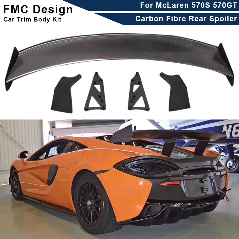 Car Rear Trunk Spoiler Rear Wing Tail Wing Parts Carbon Fiber for McLaren 570S 570GT 2015-2019 Upgrade Body kit
Car Rear Trunk Spoiler Rear Wing Tail Wing Parts Carbon Fiber for McLaren 570S 570GT 2015-2019 Upgrade Body kit