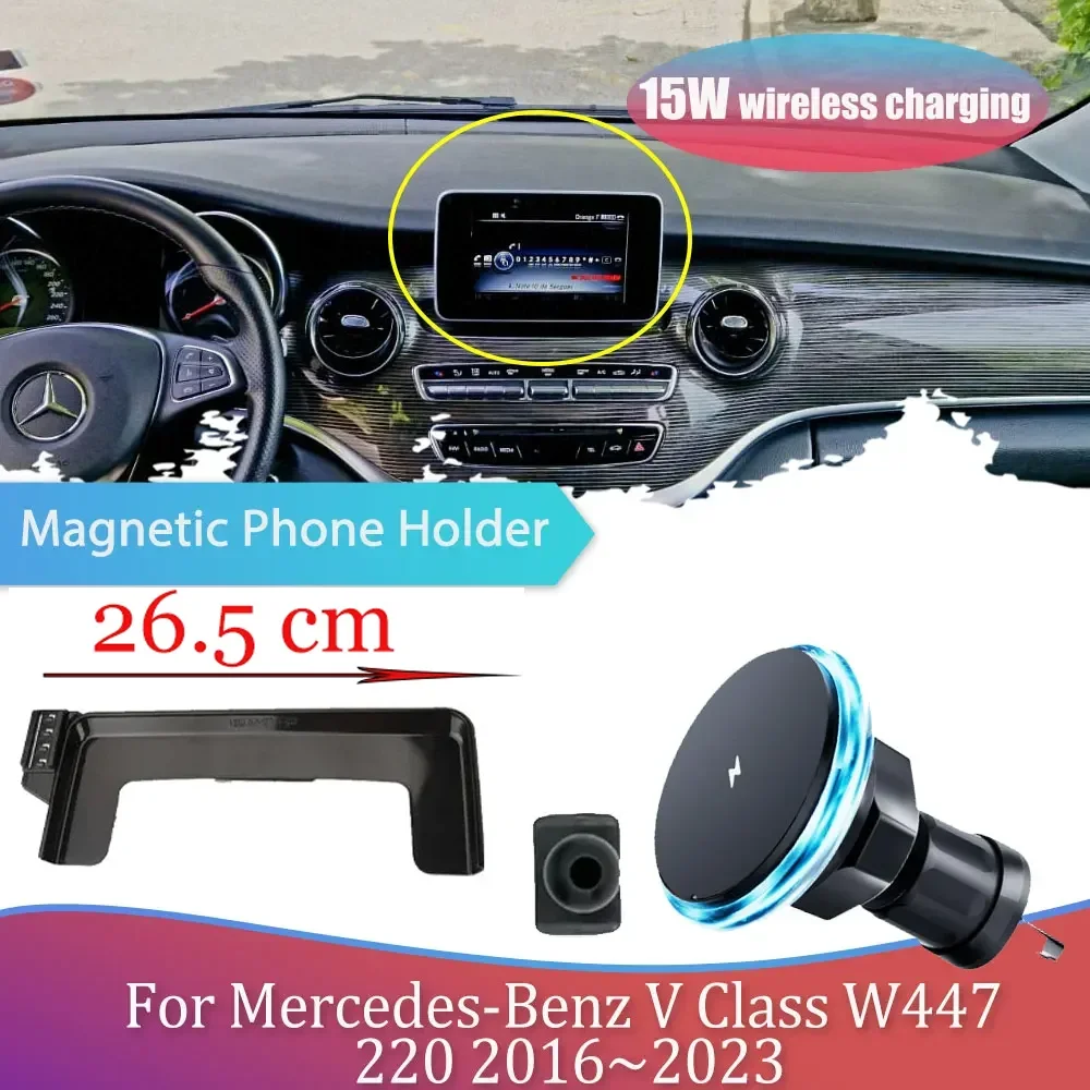 Автомобильный держатель для телефона Mercedes-Benz V Class W447 220 2016 ~ 2023, 2017 2018 2019 2020 2021 2022 экран с магнитной опорой, подставка для беспроводной зарядки, аксессуары
Автомобильный держатель для телефона Mercedes-Benz V Class W447 220 2016 ~ 2023, 2017 2018 2019 2020 2021 2022 экран с магнитной опорой, подставка для беспроводной зарядки, аксессуары