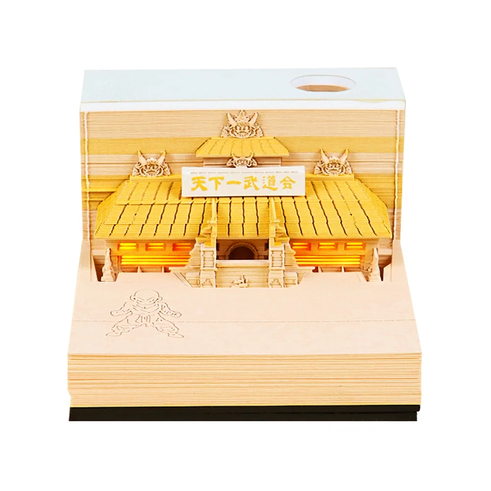3D Notepad 2024 Martial Arts 3D Model 3D Memo Pad Paper Carving Anime Ornaments 3D Sticky Notes Paper Art 3D Accessories Gift
3D Notepad 2024 Martial Arts 3D Model 3D Memo Pad Paper Carving Anime Ornaments 3D Sticky Notes Paper Art 3D Accessories Gift