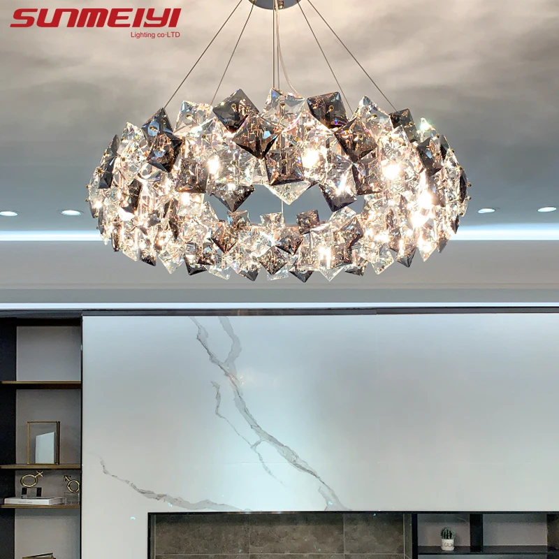 Luxury LED Chandelier For Bedroom Dining Room Kitchen Hanglamp Nordic Crystal Chandelier Light Loft Indoor Lighting люстра lampe
Luxury LED Chandelier For Bedroom Dining Room Kitchen Hanglamp Nordic Crystal Chandelier Light Loft Indoor Lighting люстра lampe