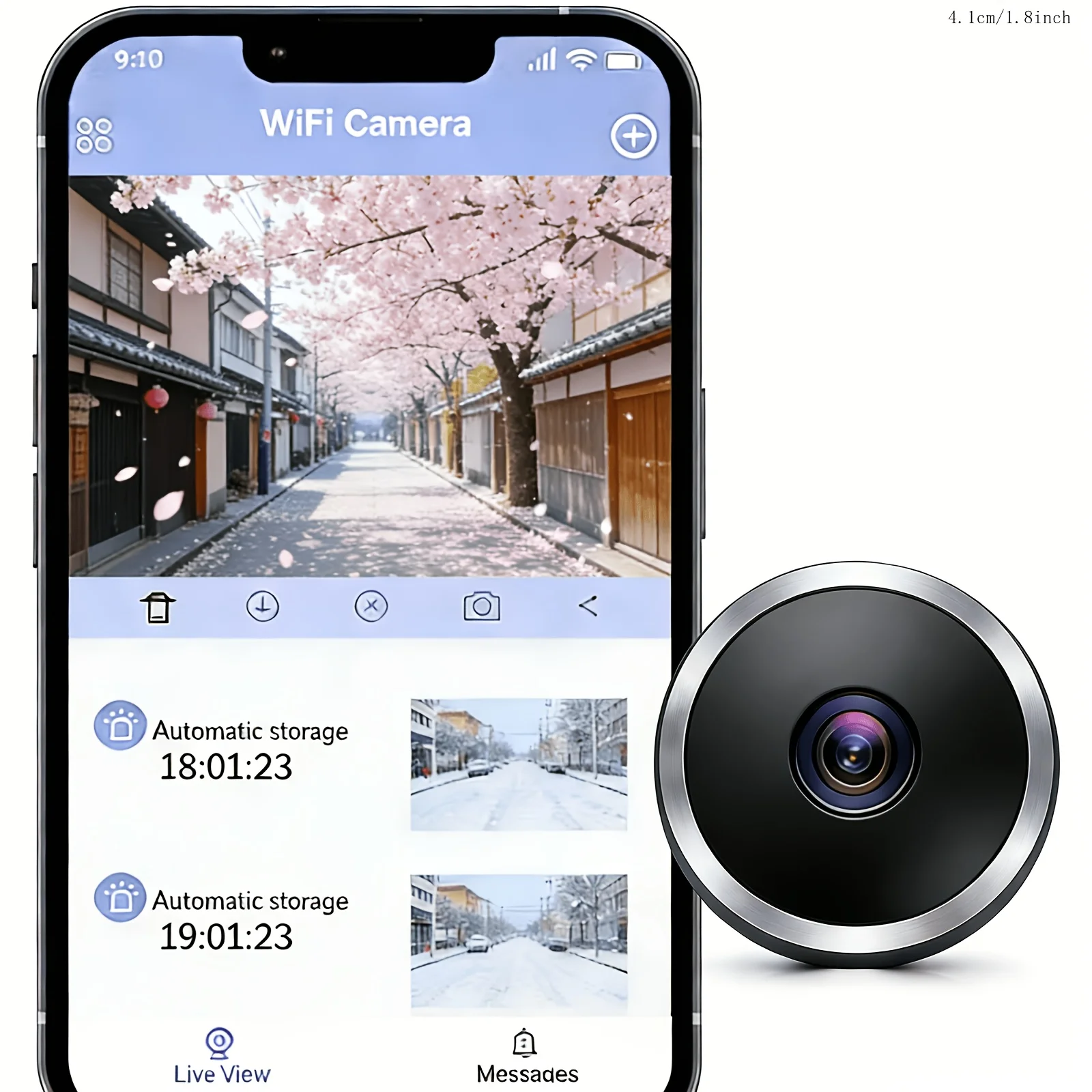 A14 HD Wireless Network Camera Indoor Home Security Video Surveillance Remote View
A14 HD Wireless Network Camera Indoor Home Security Video Surveillance Remote View