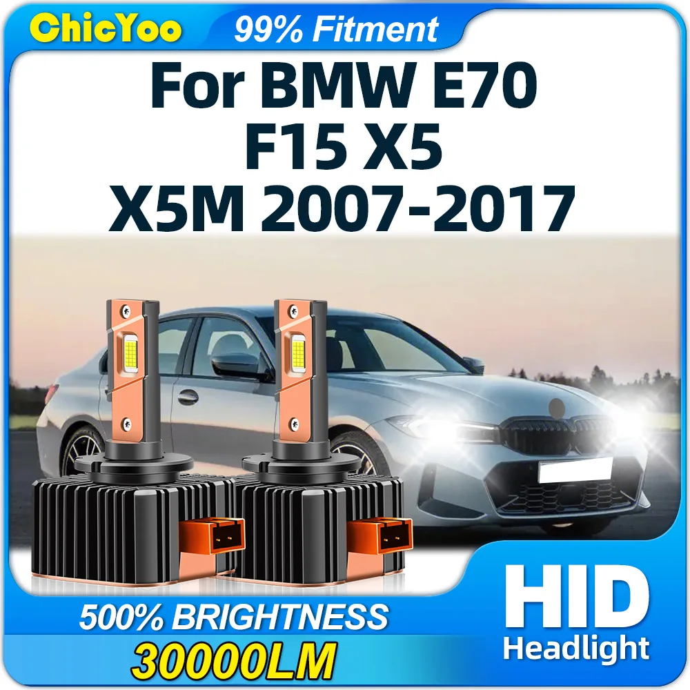 D1S LED Headlights 30000LM HID Xenon Lights 12V Canbus No Error For BMW E70 F15 X5 X5M 2007-2011 2012 2013 2014 2015 2016 2017
D1S LED Headlights 30000LM HID Xenon Lights 12V Canbus No Error For BMW E70 F15 X5 X5M 2007-2011 2012 2013 2014 2015 2016 2017