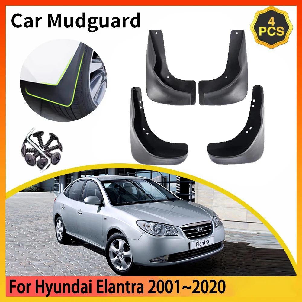 For Hyundai Elantra Avante XD HD MD AD MK3 MK4 MK5 MK6 2001~2020 Car Mudguards Mudflap Mudguard Splash Guards Mud Flaps Fender
For Hyundai Elantra Avante XD HD MD AD MK3 MK4 MK5 MK6 2001~2020 Car Mudguards Mudflap Mudguard Splash Guards Mud Flaps Fender