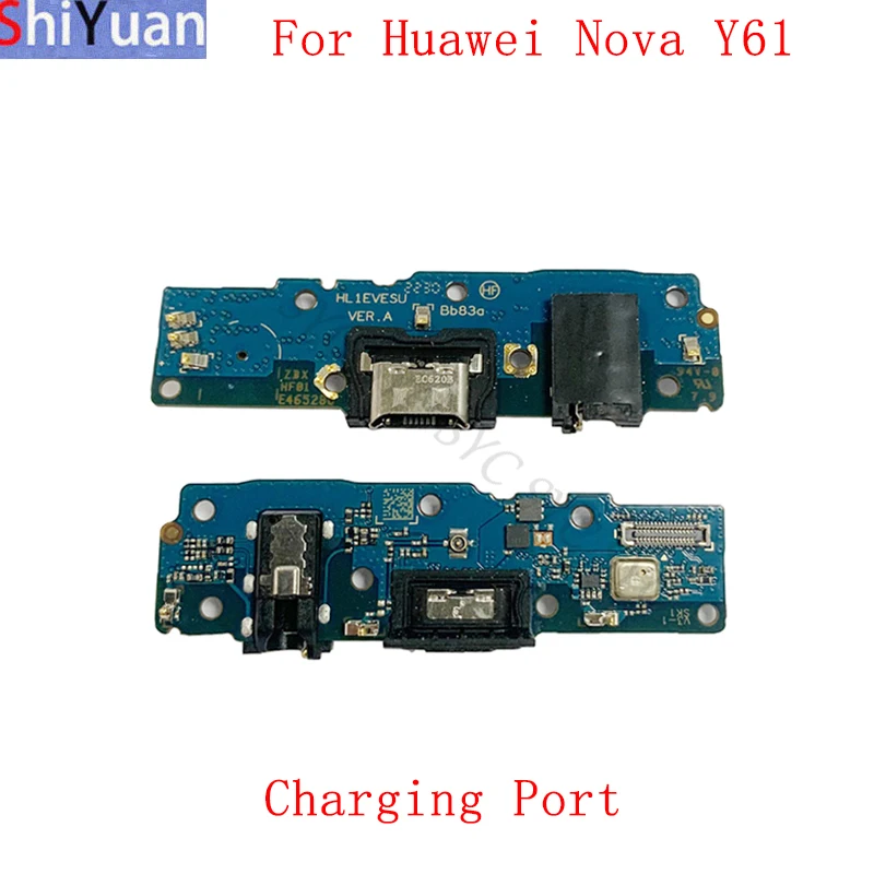 USB Charging Port Connector Board Flex Cable For Huawei Nova Y61 Charging Connector Replacement Repair Parts
USB Charging Port Connector Board Flex Cable For Huawei Nova Y61 Charging Connector Replacement Repair Parts
