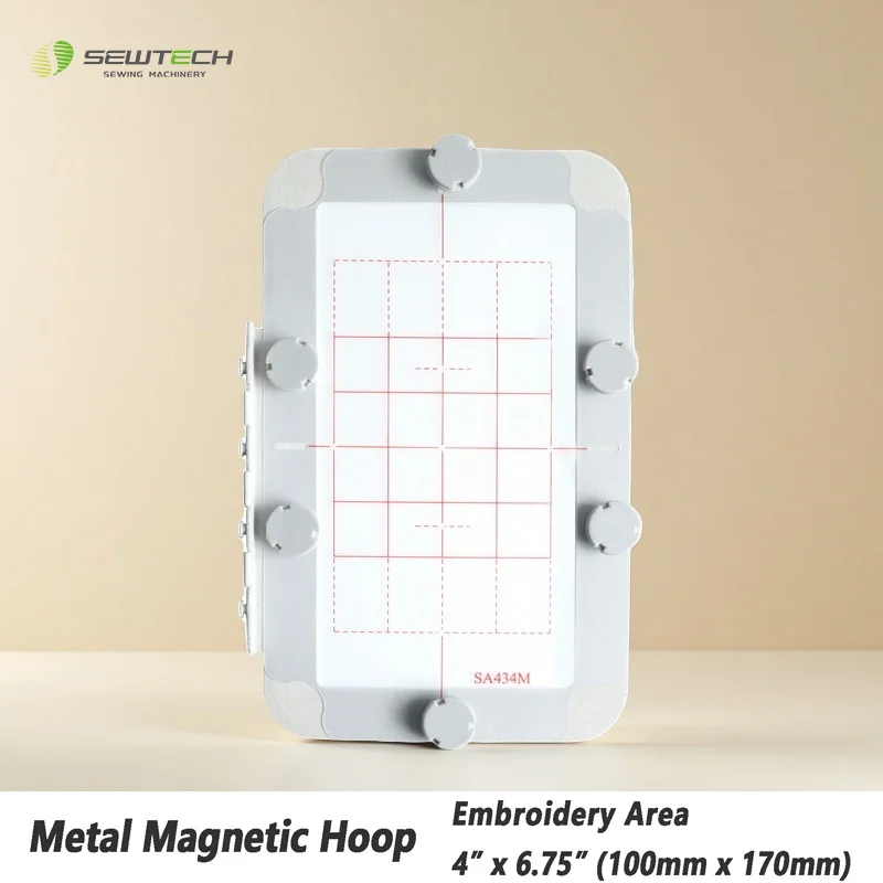 SA434M magnetic embroidery frame 5x7inch 100x100mm for Brother NV950 M230E M280D M240ED 500D 97E 955 PE300S SE600 SE625 SE400
SA434M magnetic embroidery frame 5x7inch 100x100mm for Brother NV950 M230E M280D M240ED 500D 97E 955 PE300S SE600 SE625 SE400