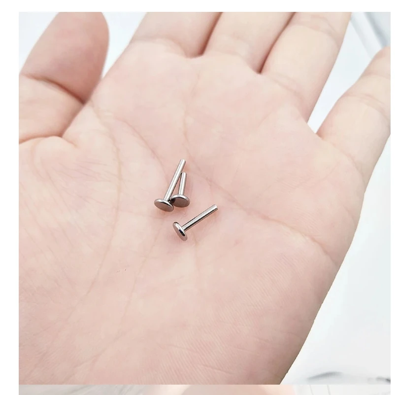 Kenbao 70PCS 16G G23 Titanium Threaded Labret Lip Piercing Earring Base Ear Tragus Helix Replacement Base Body Jewelry
Kenbao 70PCS 16G G23 Titanium Threaded Labret Lip Piercing Earring Base Ear Tragus Helix Replacement Base Body Jewelry
