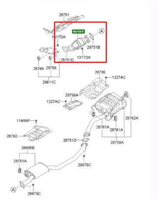 Two catalytic converters agreed upon with the customer
Two catalytic converters agreed upon with the customer