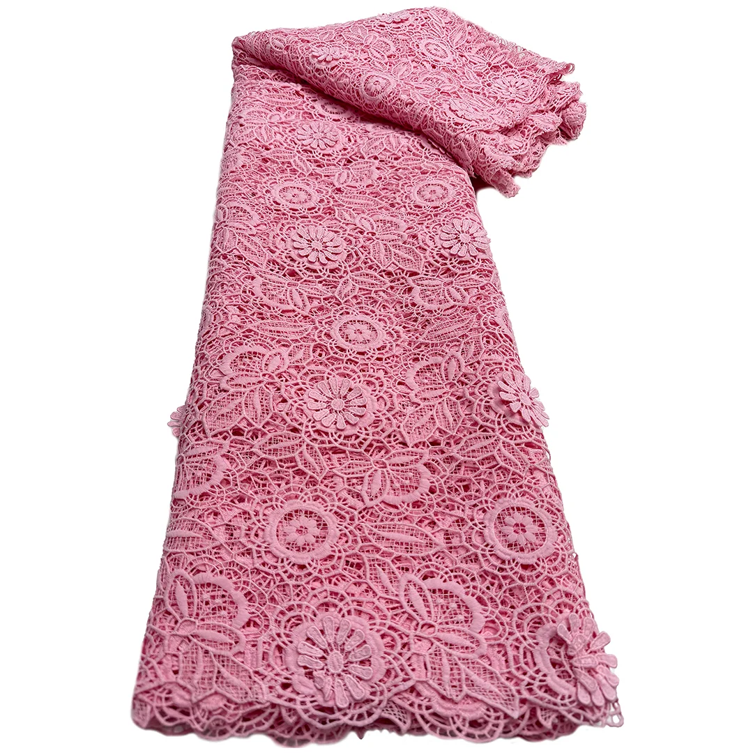 Elegant Solid Color Floral Embroidery Cord Pattern Lace Fabric Premium Nigerian Milk Silk Lace For African Fashion Dress Making
Elegant Solid Color Floral Embroidery Cord Pattern Lace Fabric Premium Nigerian Milk Silk Lace For African Fashion Dress Making