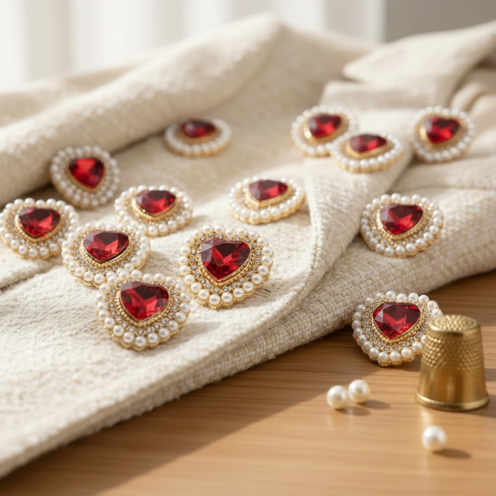 10Pcs Heart Shaped Buttons Sewing Buttons Decorative Jewelry Making Crafts Rhinestone Buttons for Coat Clothes Jacket Garment
10Pcs Heart Shaped Buttons Sewing Buttons Decorative Jewelry Making Crafts Rhinestone Buttons for Coat Clothes Jacket Garment