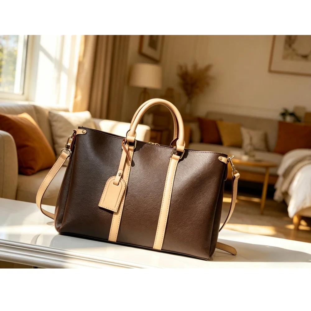 2026 Size: 35 OR 29 cm no box New Model - Versatile and Fashionable PU Leather Bag - Durable,High-Quality and Affordable
2026 Size: 35 OR 29 cm no box New Model - Versatile and Fashionable PU Leather Bag - Durable,High-Quality and Affordable
