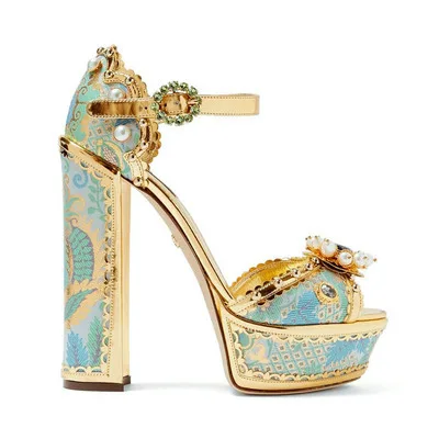 Lady New 14CM Super High Heel Platform Sandals Pearl Rhinestone Chunky Heel Sandals Vintage High Heels Demand Footwear Size 43
Lady New 14CM Super High Heel Platform Sandals Pearl Rhinestone Chunky Heel Sandals Vintage High Heels Demand Footwear Size 43