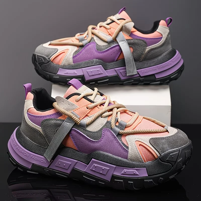 2026 New Unisex Chunky Sneakers Thick Sole Platform Shoes Breathable Fabric Casual Sports Shoes Fashion Streetwear
2026 New Unisex Chunky Sneakers Thick Sole Platform Shoes Breathable Fabric Casual Sports Shoes Fashion Streetwear