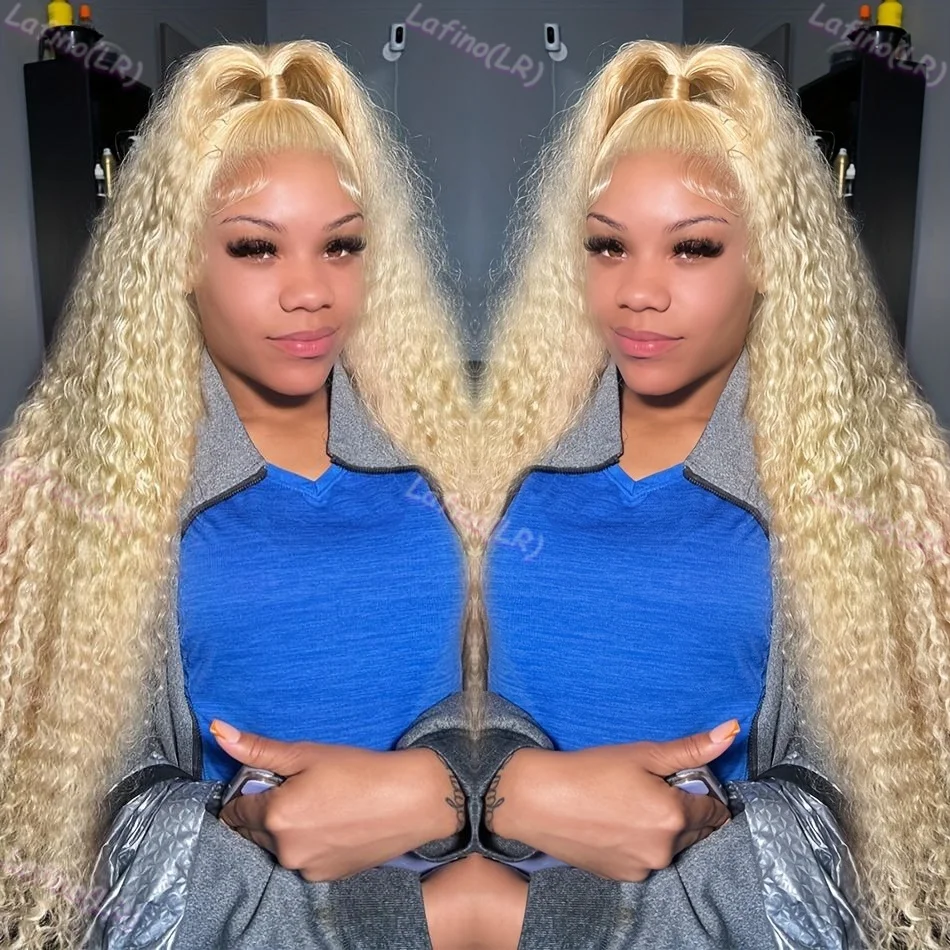 Blonde 613 HD Lace Frontal Wig 13x6 Water Wave HD Lace Frontal Wig 613 Colored Human Hair Wigs Curly Lace Front Human Hair Wig
Blonde 613 HD Lace Frontal Wig 13x6 Water Wave HD Lace Frontal Wig 613 Colored Human Hair Wigs Curly Lace Front Human Hair Wig