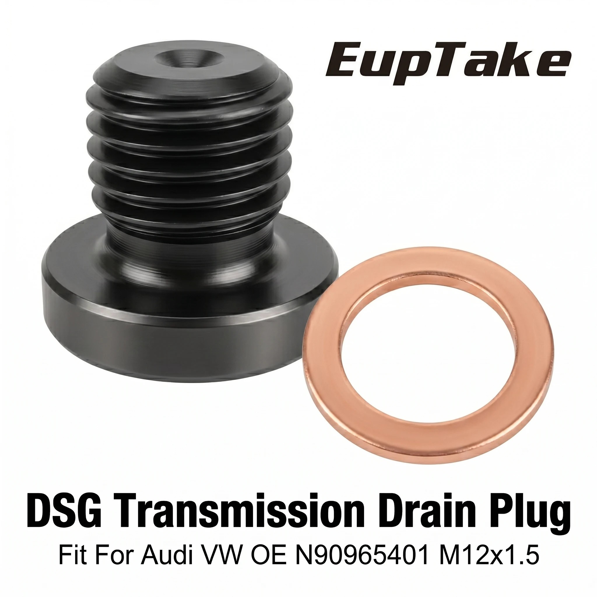 M12x1.5 Transmission DSG Mechatronic Oil Drain Plug Screw with Seal Ring N90965401 for Audi A3 S3 TT VW Golf GTI Jetta Passat
M12x1.5 Transmission DSG Mechatronic Oil Drain Plug Screw with Seal Ring N90965401 for Audi A3 S3 TT VW Golf GTI Jetta Passat