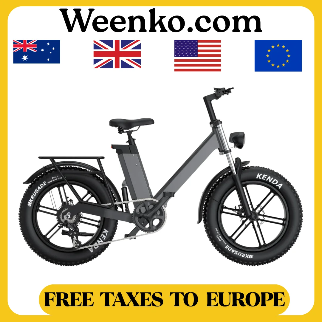 2025 Most Popular City Style 20" Fat Electric Bike USA Warehouse Fat Tire Bike 48V 10AH Removable Battery 500W Bicycle
2025 Most Popular City Style 20" Fat Electric Bike USA Warehouse Fat Tire Bike 48V 10AH Removable Battery 500W Bicycle